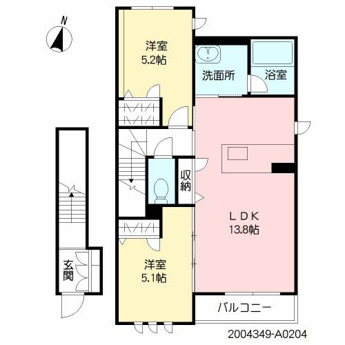 シャーメゾン八幡　＊ A0204号-16
