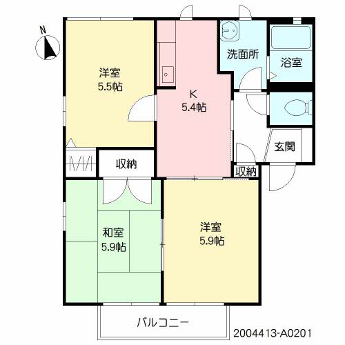サクラージュ　　Ａ棟 A0201号-16