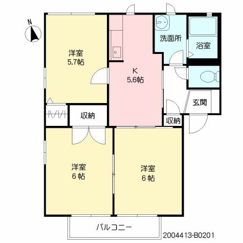 サクラージュ　　Ｂ棟B0201-2