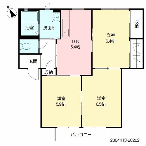 サクラージュ　　Ｅ棟E0202-2