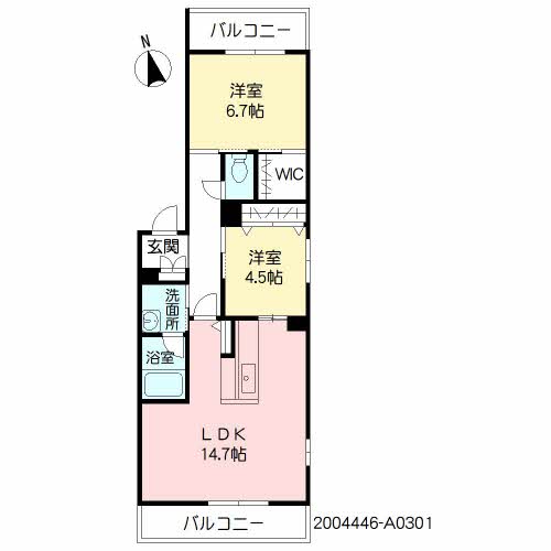 シャーメゾン　カルパ　＊ A0301号-16