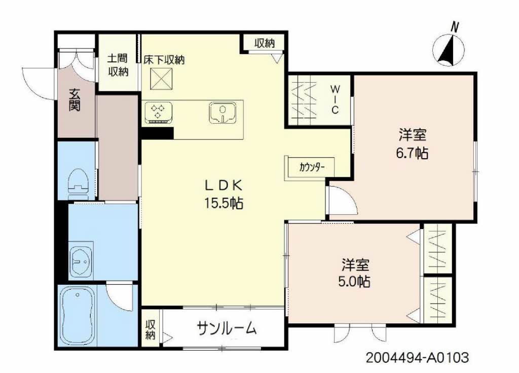 シャーメゾン華みずきA0103-2