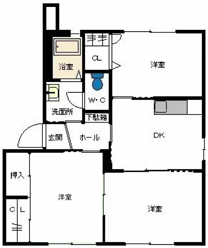 バリュージュ大我　Ｃ棟　＊＊C0101-2