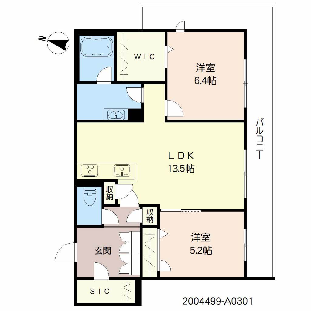ジョルノフェリーチェ門松 A0301号-2