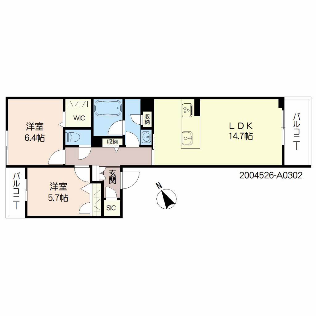 シャーメゾン日之出　＊＊A0302-2