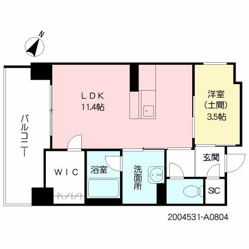 コムフォート薬院　＊＊ A0804号-6