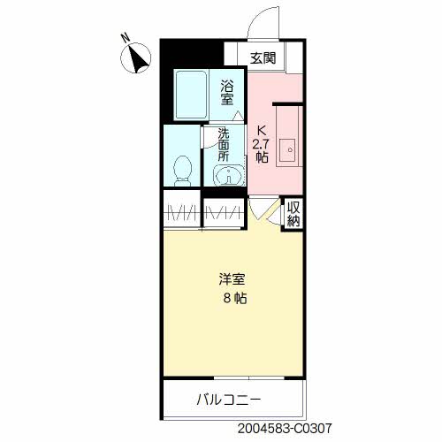 ＭＡＳＴ中井Ｃ棟　＊＊C0307-2