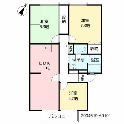 サンガーデンやなが西A0101-2