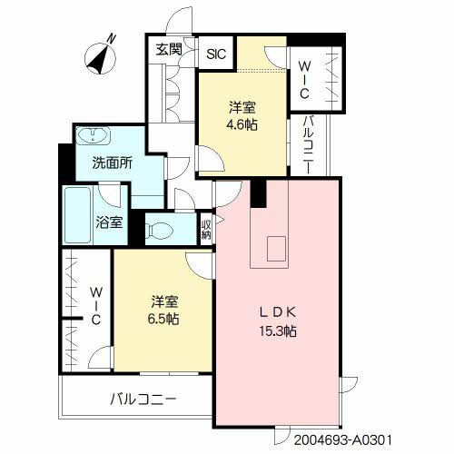 シャーメゾンＫｒｅｉｓ＆Ｌｉｌｉ　＊＊ A0301号-8