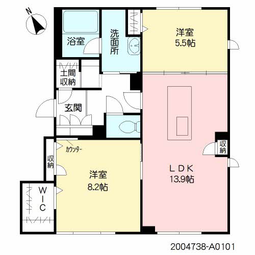 シャーメゾン錦　＊＊ A0101号-16
