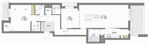 Ｓｈａｍａｉｓｏｎ　Ｌｕｘｕａｒ平尾山荘通　＊＊A0402-2
