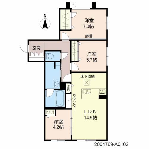 シャーメゾンＡｒｉｓｔｉｏ　＊＊ A0102号-16