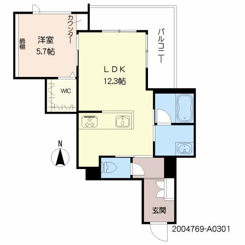 シャーメゾンＡｒｉｓｔｉｏ　＊＊A0301-2