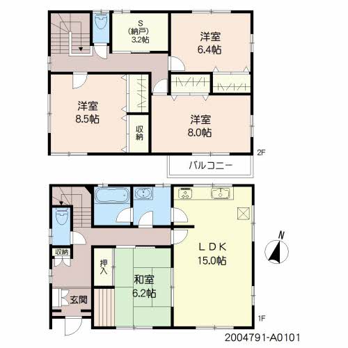 下江津３丁目貸家-2