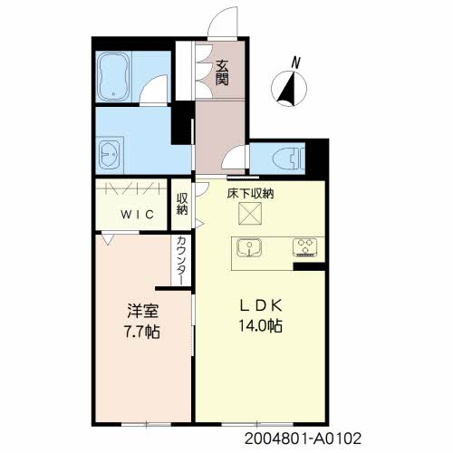 シャーメゾン湖東グランデ ** A0102号-16