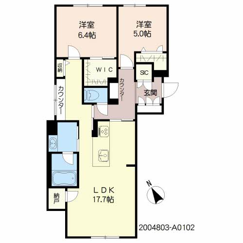 シャーメゾンステージ新成 ** A0102号-16