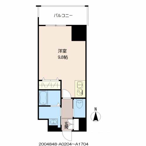 ジェイグランコート大濠公園 A1504号-6