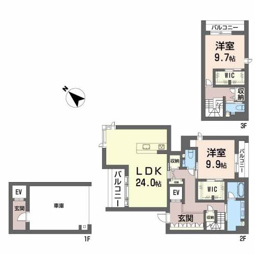 シャーメゾン浄水通り　＊＊A0201-2