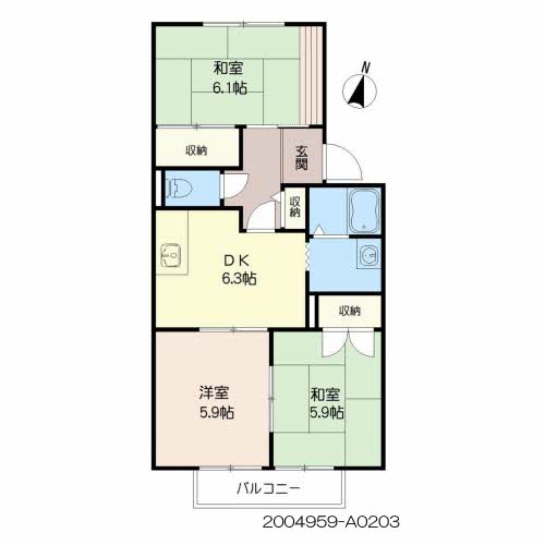 フレグランス広崎 A0203号-16
