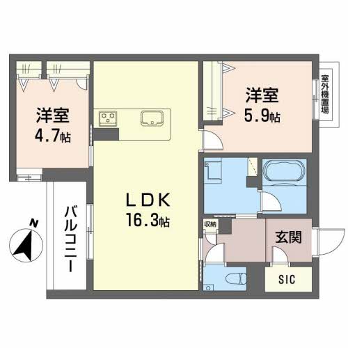 シャーメゾン菊陽　＊＊A0301-2