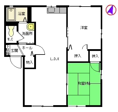 オー・ボアパティール　Ｂ棟 B0102号-9