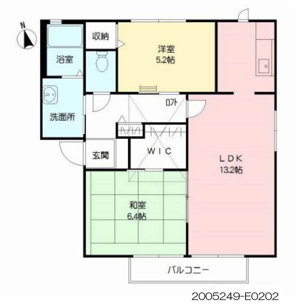 ベイサージュ豊岡　Ｅ棟 E0202号-16