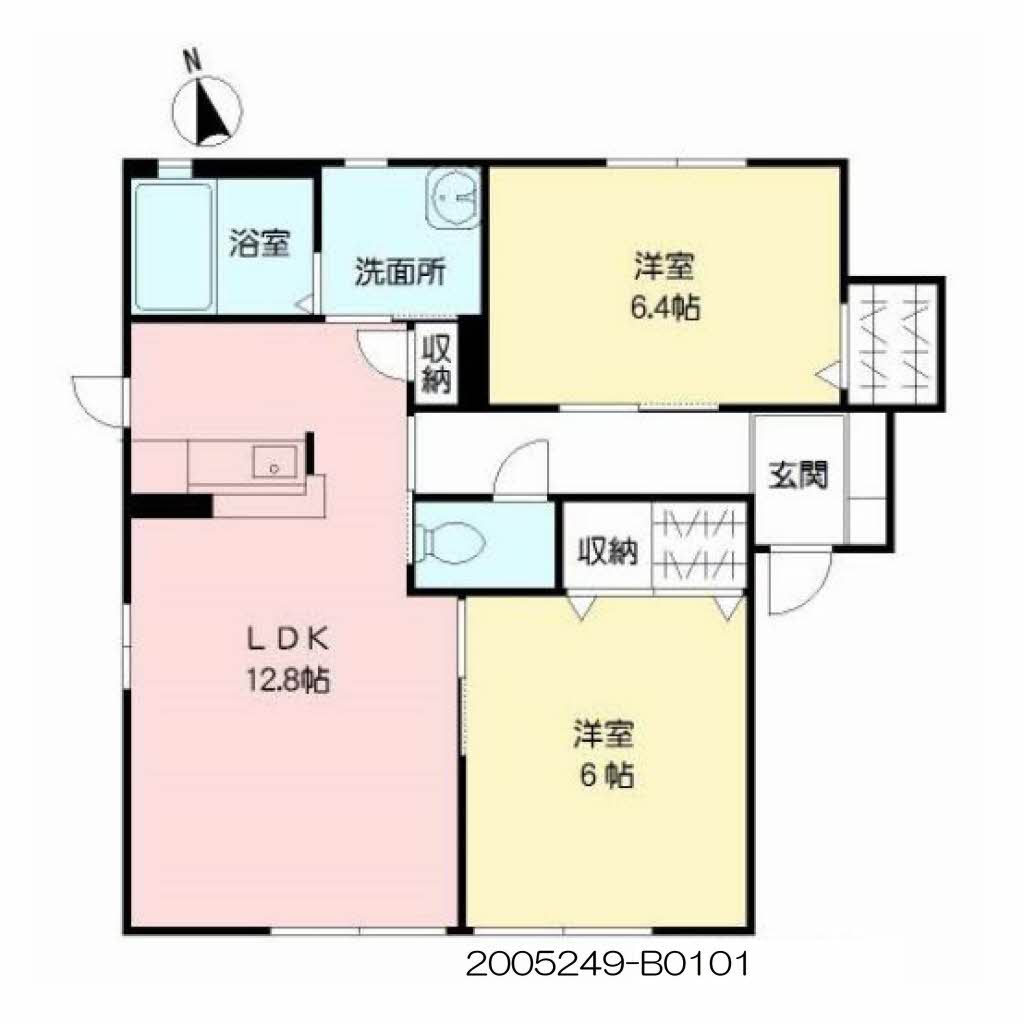 ベイサージュ豊岡　Ｂ棟B0101-2
