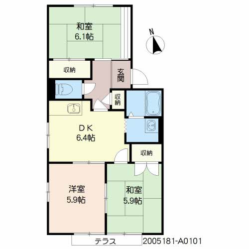 リバーサイド古町 ** A0101号-1