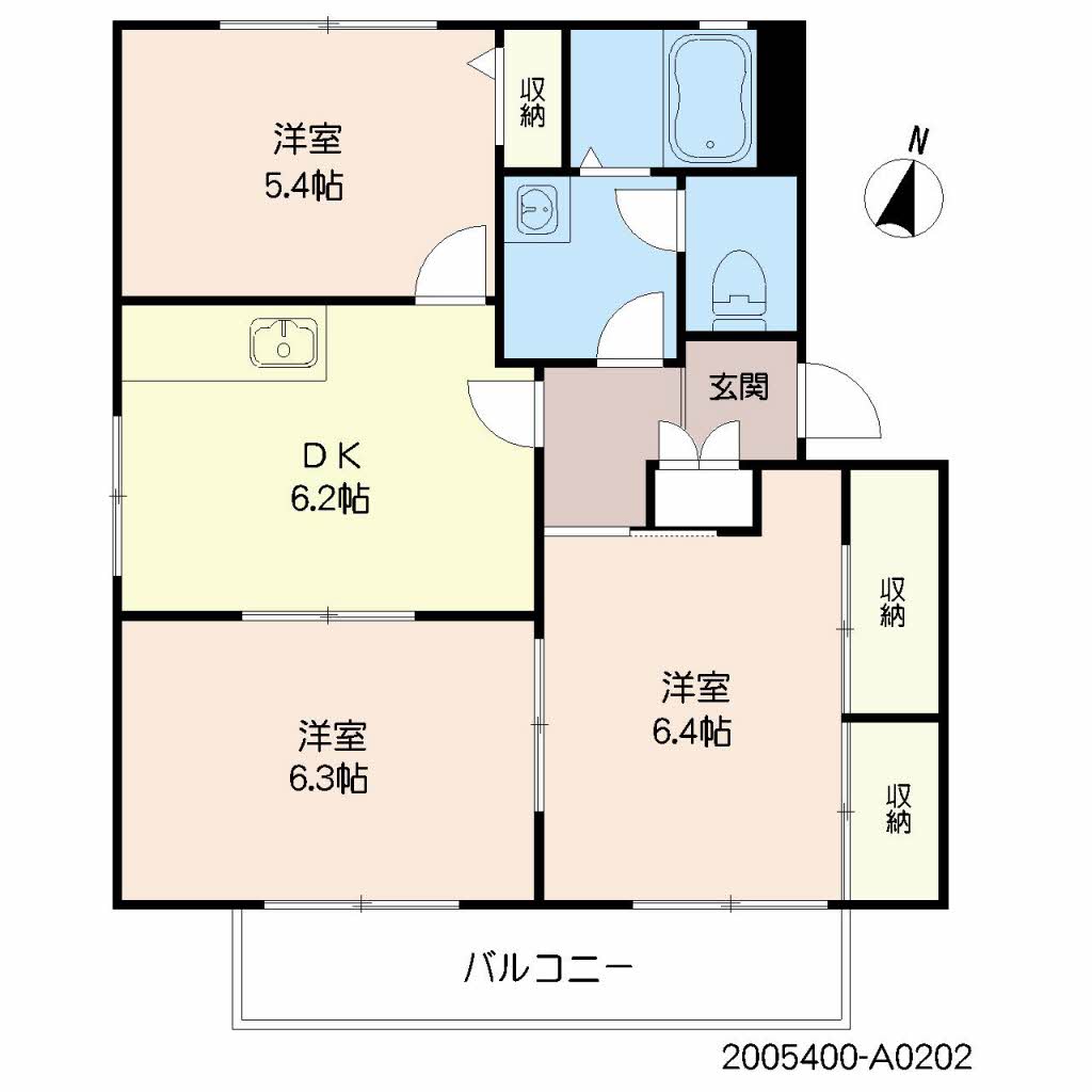 ディアスＢＥＮ水巻A0202-2