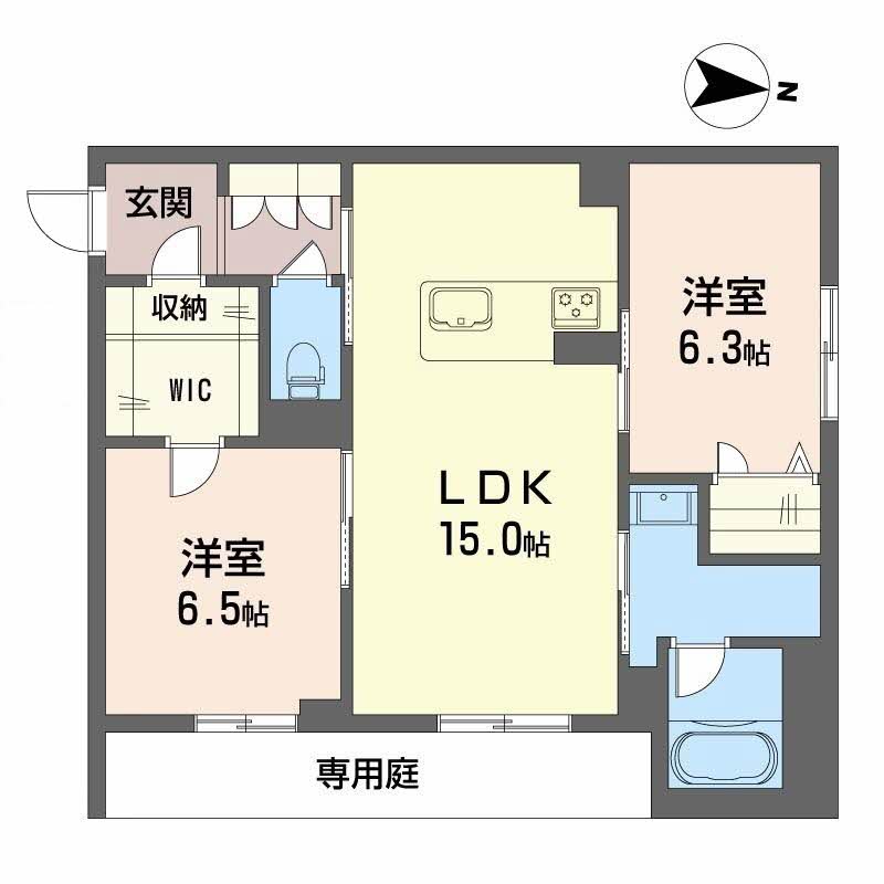 シャーメゾン県庁南　＊＊ A0101号-15