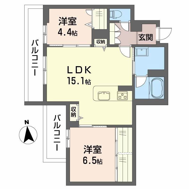シャーメゾン江平　ＷＥＳＴA0201-2