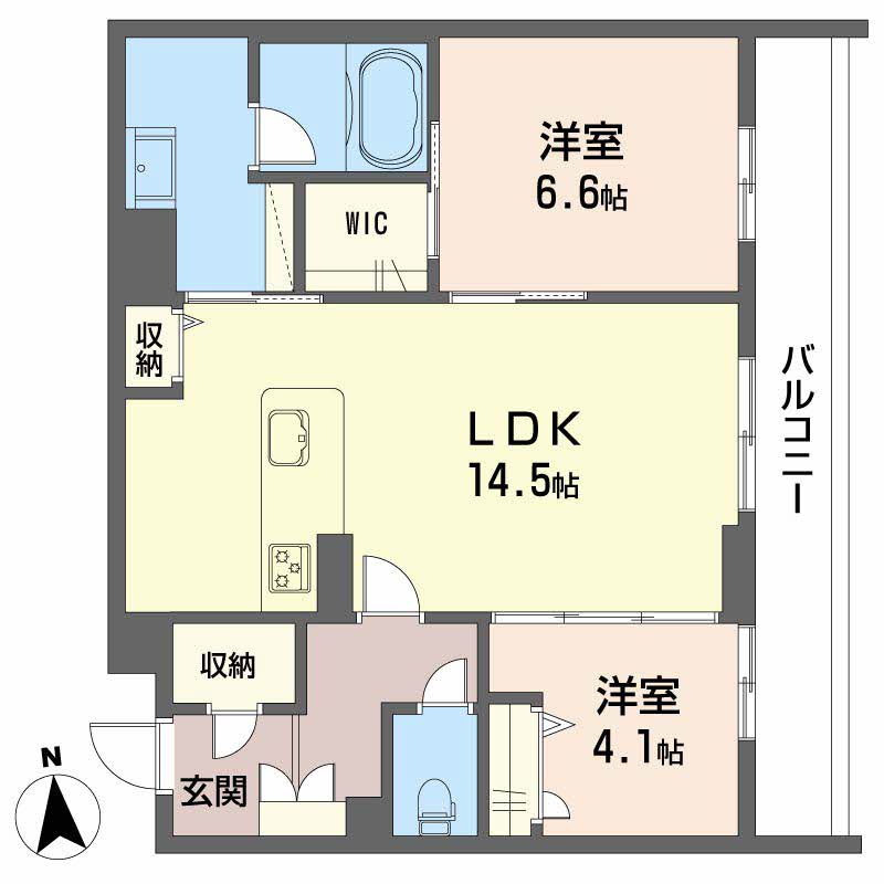 シャーメゾン江平　ＷＥＳＴA0203-2