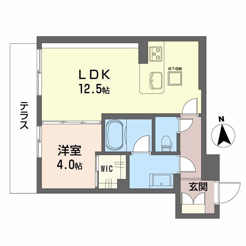 シャーメゾン江平 WEST A0102号-15