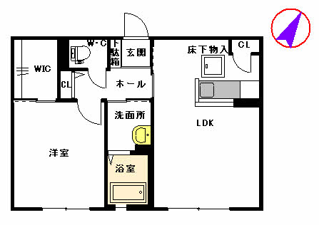 シャーメゾンヴィブレ A棟 ** A0102号-2