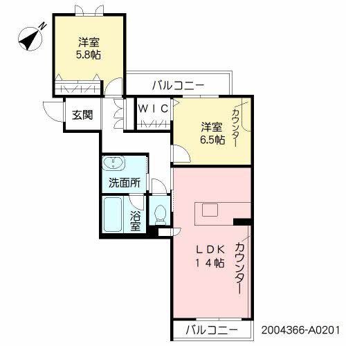 シャーメゾンステージ新大江A0201-2