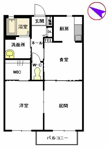 ラ・ヴェルテ　Ｂ棟 B0203号-2