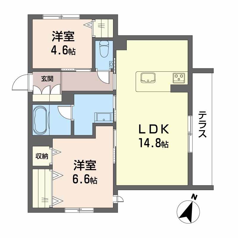 シャーメゾンさくら通り　Ｂ棟B0101-2