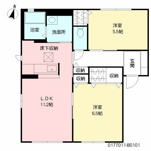 スペリオール　Ｂ棟　＊B0101-2