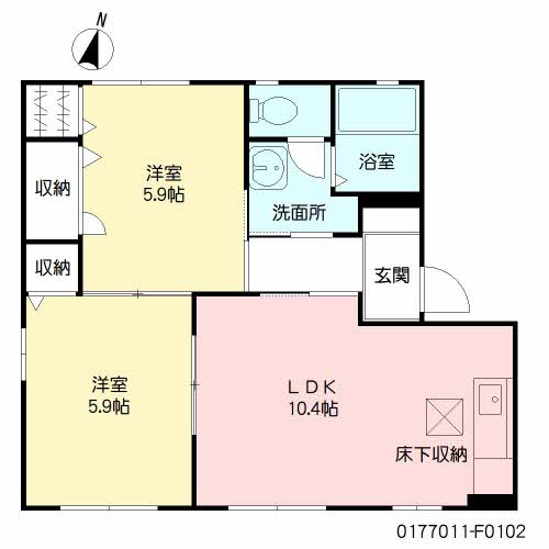 スペリオール　Ｆ棟　＊ F0102号-16