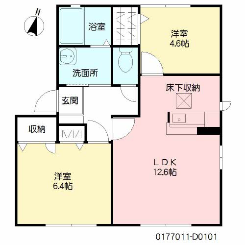スペリオール　Ｄ棟　＊D0101-2