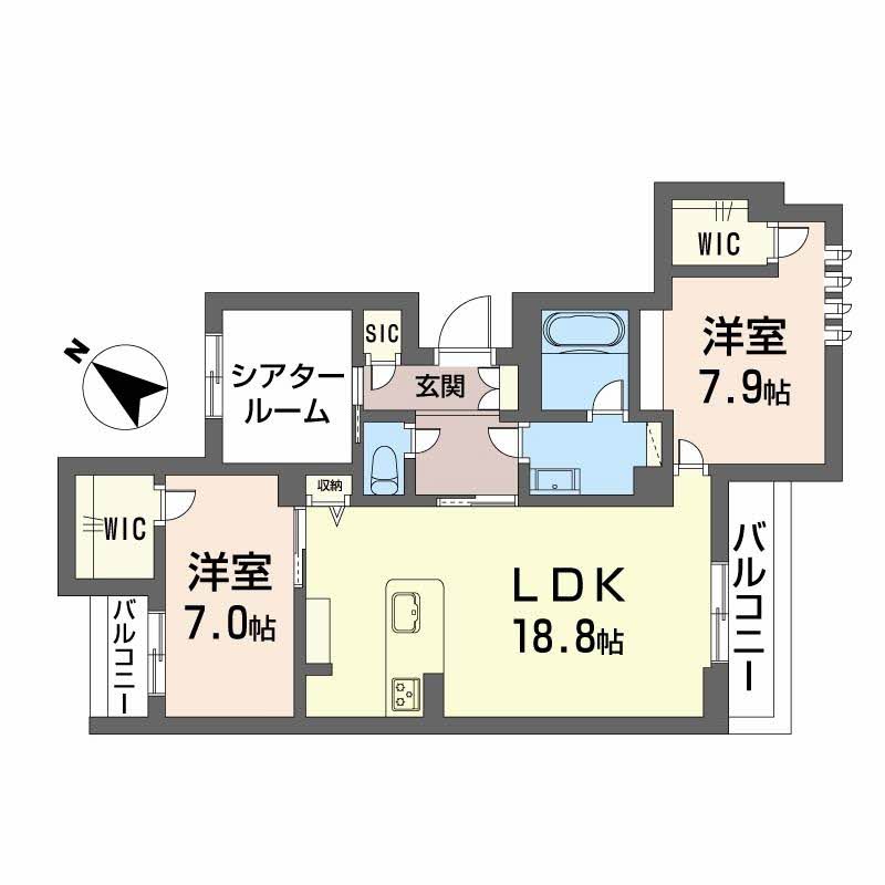 シャーメゾンプレミア鹿児島駅前A0304-2