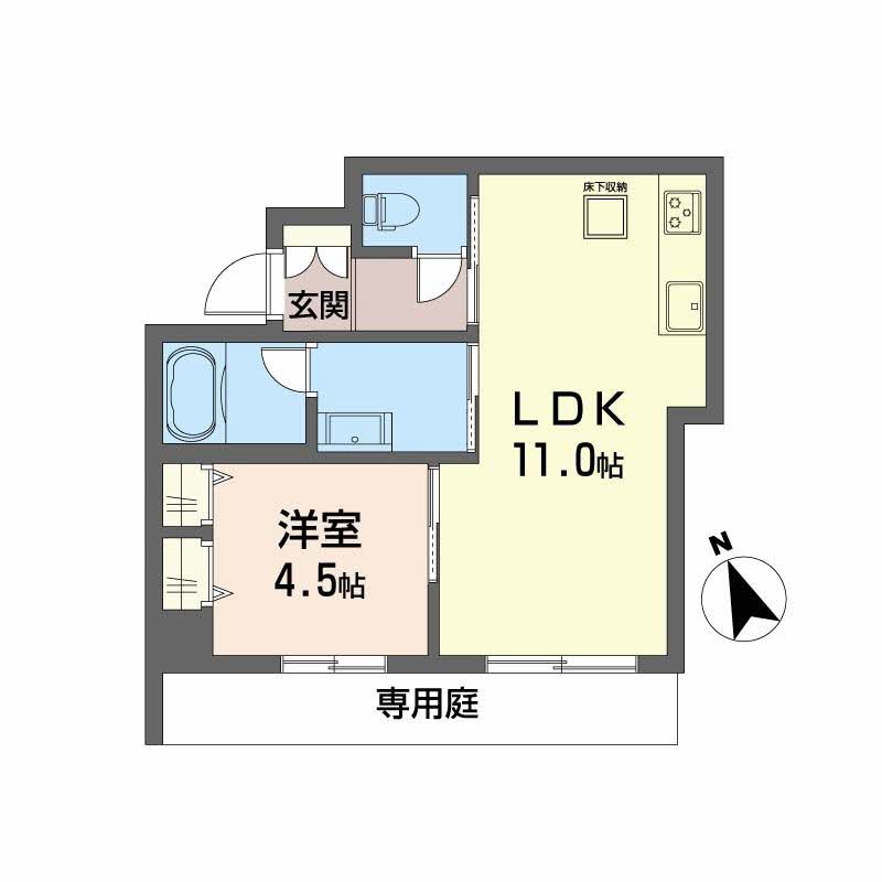 ヴィオラ水前寺 A0101号-8