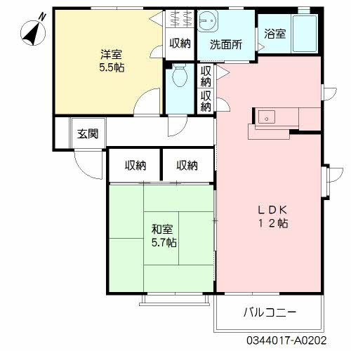 ファミーユ　Ⅰ号館A0202-2