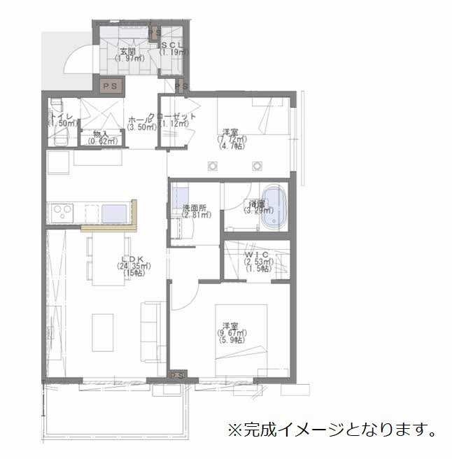 シャーメゾンＥｃｌａｔA0101-2