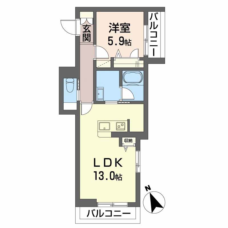カーサ・ローザ郡元 A0301号-15