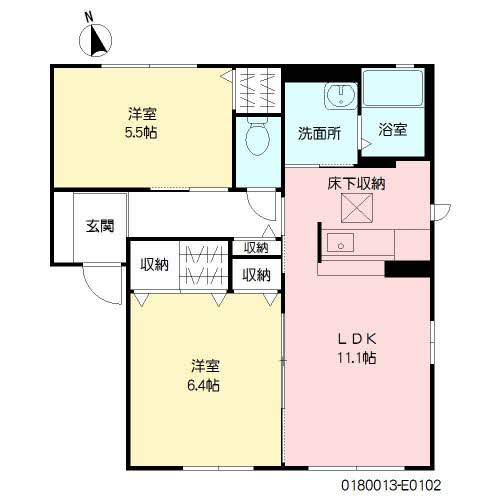 レシデンシア小森野 E棟 E0102号-16