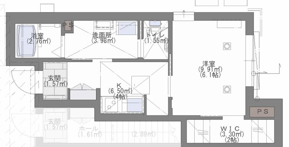 シャーメゾンリバーサイド草香江A0101-2