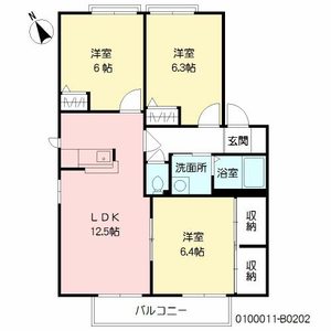 パークヴィレッジ　Ｂ棟　＊＊ B0202号-16