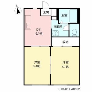 ジュネス　＊＊ A0102号室