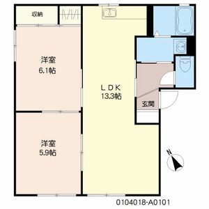 ＨＩＧＨＬＡＮＤ　ミナミ　Ａ棟　＊ A0101号-16